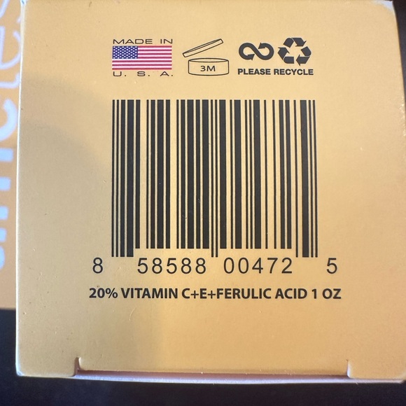 Timeless, 20% Vitamin C Serum - Yellow 1.fl oz new sealed - Picture 4 of 4